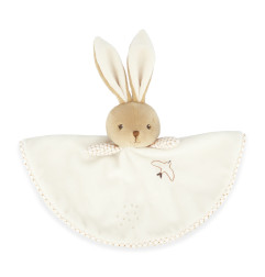 Doudou plat Lapin Crème KALOO