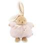Peluche Patapouf Lapin Rose KALOO, 25 cm