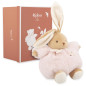 Peluche Patapouf Lapin Rose KALOO, 25 cm