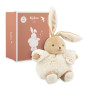 Peluche musicale Patapouf Lapin Crème KALOO, 17 cm