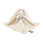 Grand doudou plat Lapin Crème KALOO, 30 cm