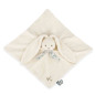 Grand doudou plat Lapin Crème KALOO, 30 cm