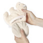 Peluche Bien-Etre Chaud ou Froid Ours KALOO, 15 cm