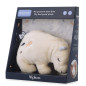 Peluche Bien-Etre Chaud ou Froid Ours KALOO, 15 cm