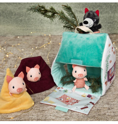 Maison du Loup et des 3 Petits Cochons LILLIPUTIENS