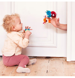 Lot de 4 marionnettes à doigts Jungle LILLIPUTIENS