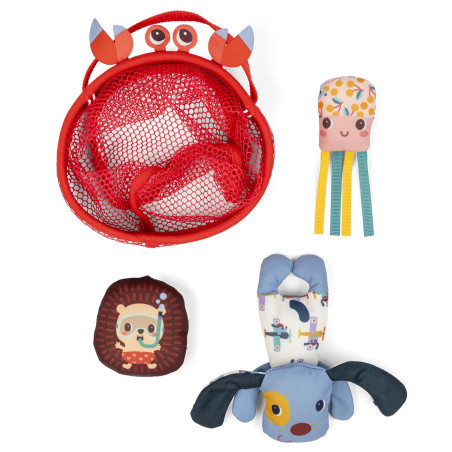 Jouet de bain Filet de Pêche Jules et ses Amis LILLIPUTIENS