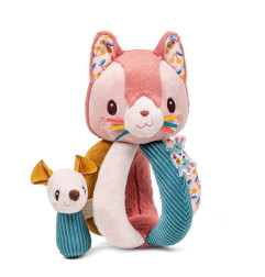 Hochet à poignées Jeanne LILLIPUTIENS