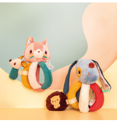 Hochet à poignées Jeanne LILLIPUTIENS