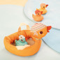 Jouet de bain Maman Canard et ses canetons LILLIPUTIENS