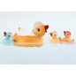 Jouet de bain Maman Canard et ses canetons LILLIPUTIENS