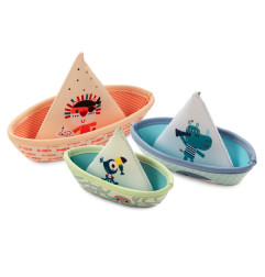 Set de 3 bateaux flottants Jungle LILLIPUTIENS