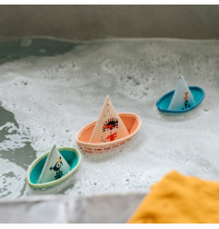 Set de 3 bateaux flottants Jungle LILLIPUTIENS