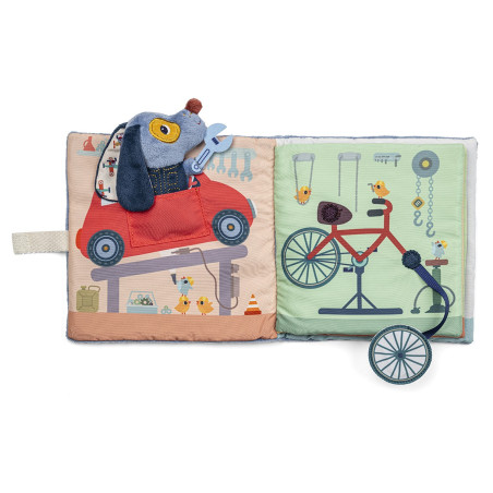 Livre d'activités Jules et son Garage LILLIPUTIENS