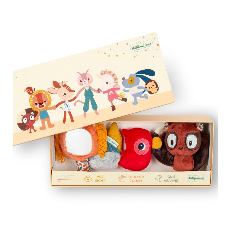 Set de découvertes sensorielles Jack LILLIPUTIENS