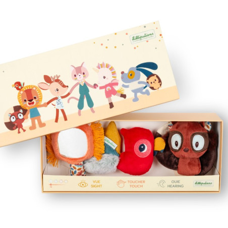 Set de découvertes sensorielles Jack LILLIPUTIENS
