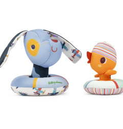 Jeu de bain Bouées Jules et son Canard LILLIPUTIENS