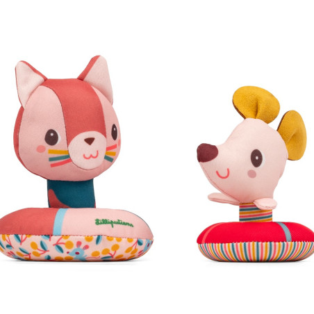 Jeu de bain Bouées Jeanne et sa Souris LILLIPUTIENS