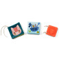 Set de naissance 3 livres sensoriels Jardin LILLIPUTIENS