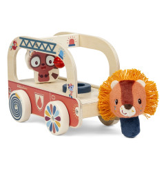 Camion de Pompier Jack LILLIPUTIENS, à tirer