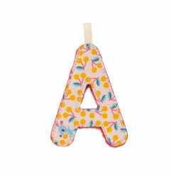 Lettre A LILLIPUTIENS, Rose phosphorescente