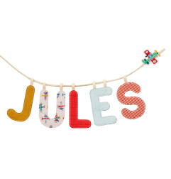 Lettre B LILLIPUTIENS, phosphorescente