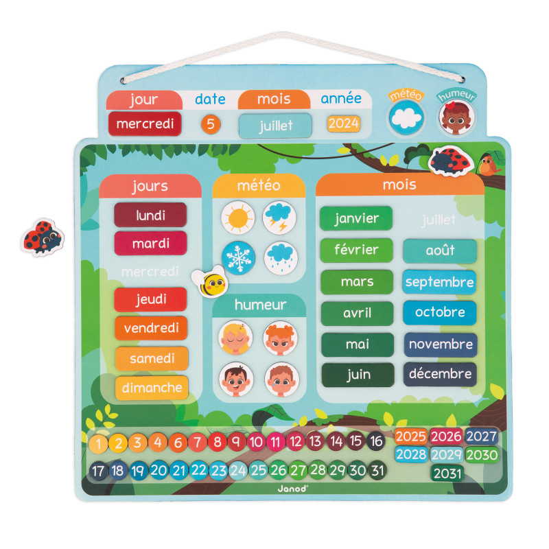 Calendrier Magnétique JANOD