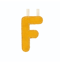 Lettre F LILLIPUTIENS, phosphorescente