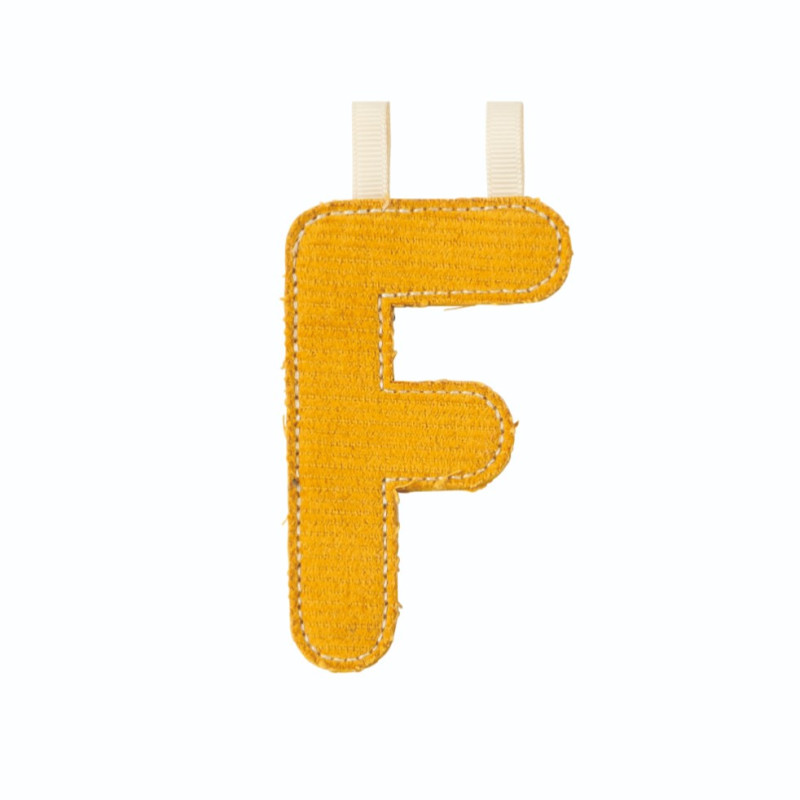 Lettre F LILLIPUTIENS, phosphorescente