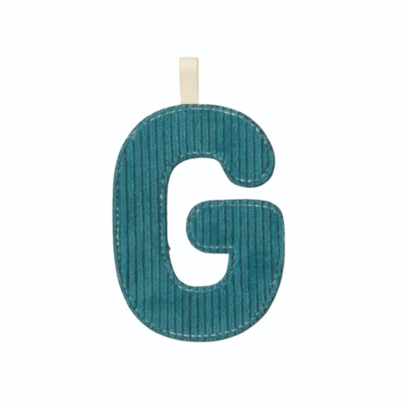 Lettre G LILLIPUTIENS, phosphorescente