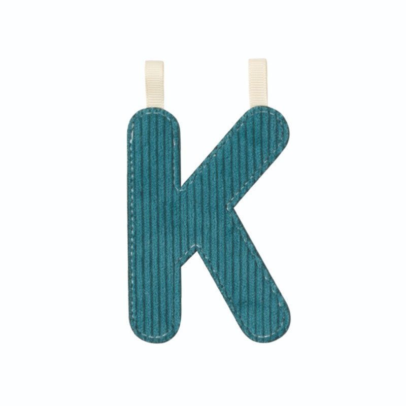 Lettre K LILLIPUTIENS, phosphorescente