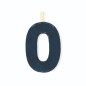 Lettre O LILLIPUTIENS, phosphorescente