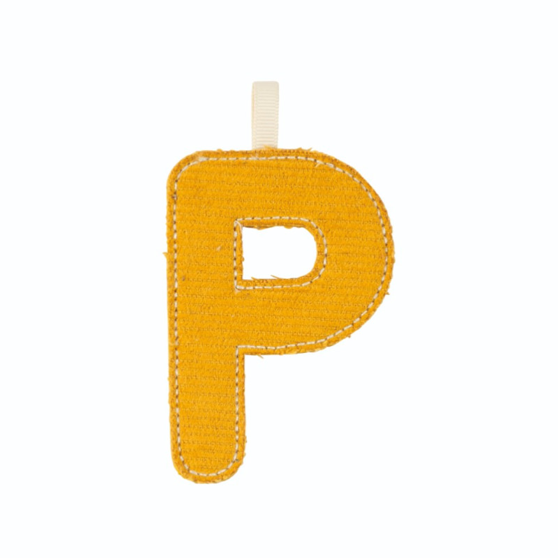 Lettre P LILLIPUTIENS, phosphorescente