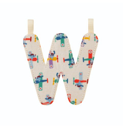 Lettre W LILLIPUTIENS, phosphorescente