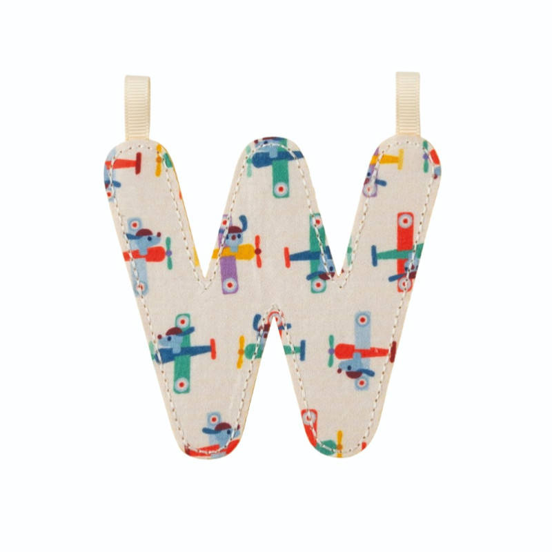 Lettre W LILLIPUTIENS, phosphorescente