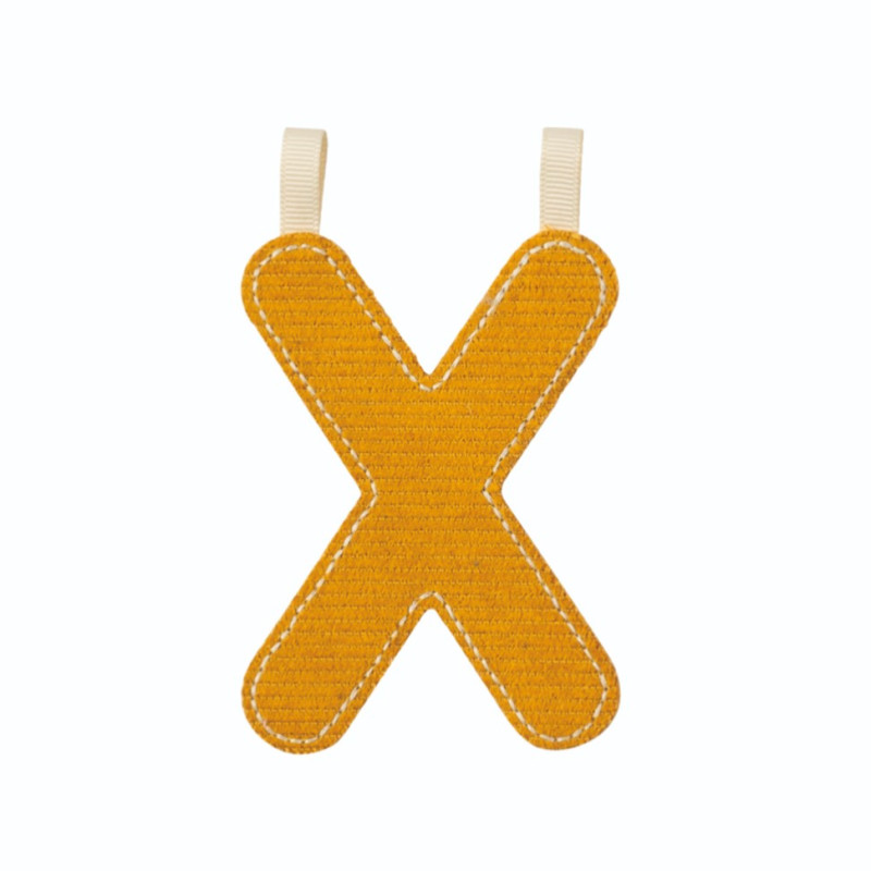 Lettre X LILLIPUTIENS, phosphorescente