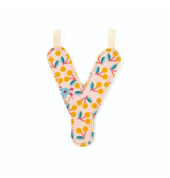 Lettre Y LILLIPUTIENS, phosphorescente