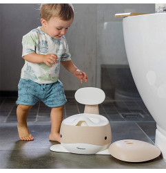 Pot d'apprentissage pour bébé Baleine KINDSGUT, Sable