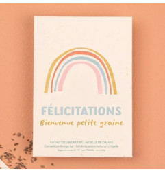 Sachet de graines Bienvenue Petite Graine (Nigelle) LA FABRIQUE A SACHETS
