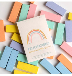 Sachet de graines Bienvenue Petite Graine (Nigelle) LA FABRIQUE A SACHETS