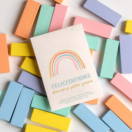 Sachet de graines Bienvenue Petite Graine (Nigelle) LA FABRIQUE A SACHETS