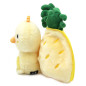 Peluche 2 en 1 Ananas Nugget le Poussin Flipetz LES DEGLINGOS