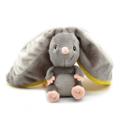 Peluche 2 en 1 Citron Rocket la Souris Flipetz LES DEGLINGOS