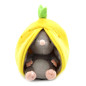 Peluche 2 en 1 Citron Rocket la Souris Flipetz LES DEGLINGOS