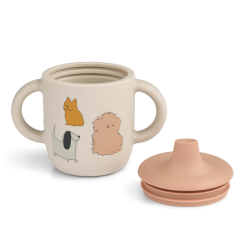 Tasse d'apprentissage Neil LIEWOOD, Cats and Dogs