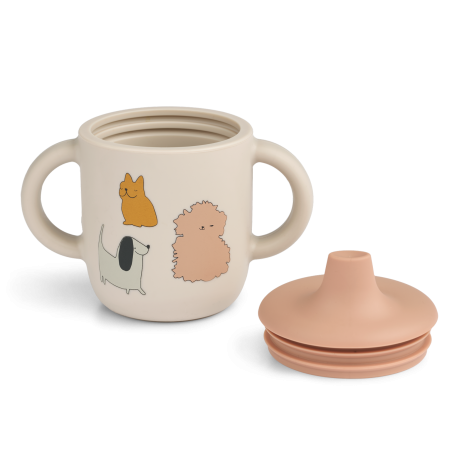 Tasse d'apprentissage Neil LIEWOOD, Cats and Dogs