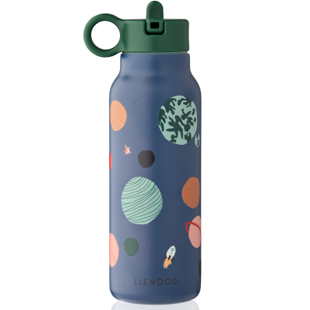 Gourde enfant Falk LIEWOOD 350 ml, Universe Classic Navy