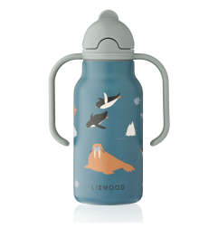 Gourde enfant Kimmie LIEWOOD 250 ml, Artic Sea Ocean View