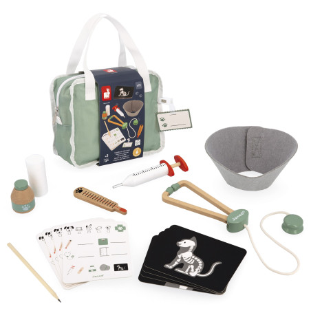 Mallette du Vétérinaire JANOD, en bois