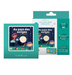 Coffret livre audio interactif au Pays des Songes LUNII pour La Fabrique à Histoires, dès 3 ans